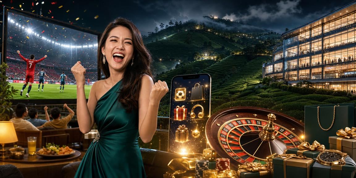 Suasana meja permainan kasino Malaysia dengan gaya Melayu di livescore888